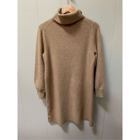 J. Crew Turtleneck Sweater Dress Large - Picture 2 of 7